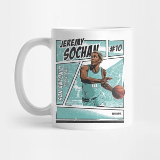 Jeremy Sochan San Antonio Comic Mug